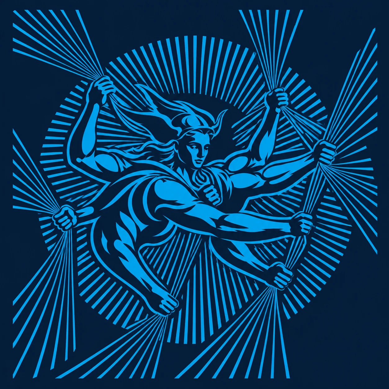Illustration Hermes Agent